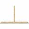 Ekena Millwork Portland Rough Sawn Timber Gable Bracket, Douglas Fir, 96"W x 60"H x 4"D x 6"F, 15/12 Pitch GBW096X60X0406POR00RDF - alternate 1